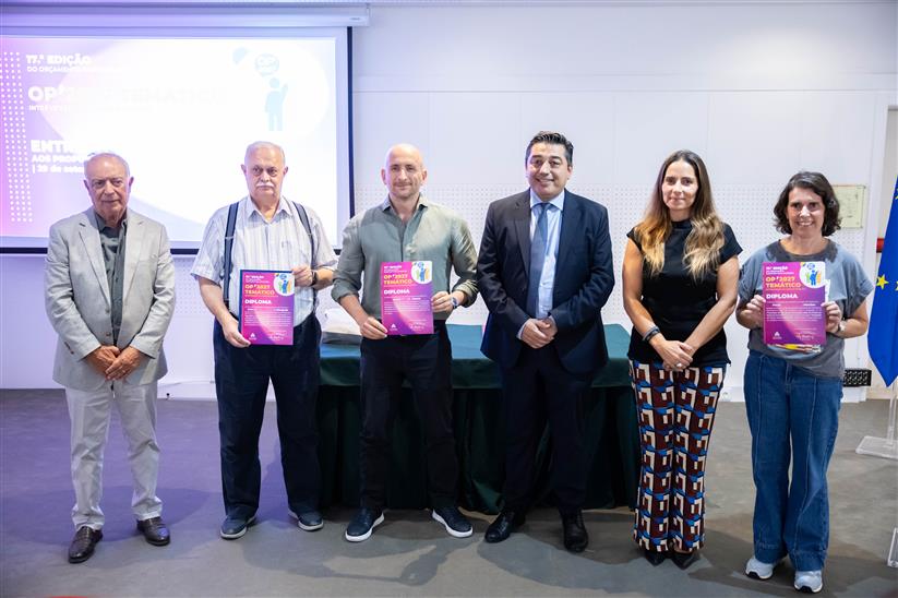 5 vencedores no OP 2027