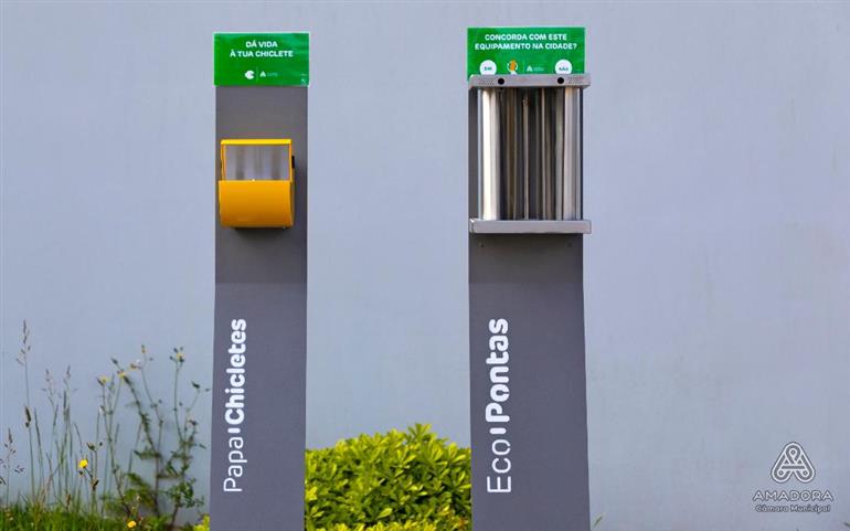 EcoPontas e PapaChicletes na Amadora
