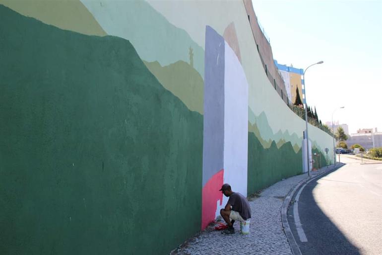 Mural do coletivo Explicit Citizens